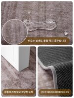이탈리아 반원형 심플 현관 매트 홈 현관문 고급 현관문 매트 먼지 방지 및 내마모성 카펫 - 이미지 2