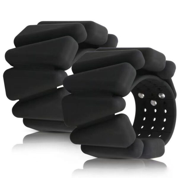 실리콘 체중부하 손목밴드 순수 실리콘 일체형 성형 수영 요가 달리기 스포츠 피트니스 손목밴드 체중부하 레깅스