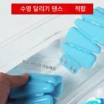 실리콘 체중부하 손목밴드 순수 실리콘 일체형 성형 수영 요가 달리기 스포츠 피트니스 손목밴드 체중부하 레깅스 - 이미지 4