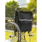 삼륜차 유모차 휠체어 팔걸이 낚시 상자 보관 가방 등받이 걸이 가방 등받이 걸이 가방 방수 및 내구성 보관 가방