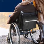 삼륜차 유모차 휠체어 팔걸이 낚시 상자 보관 가방 등받이 걸이 가방 등받이 걸이 가방 방수 및 내구성 보관 가방 - 이미지 2