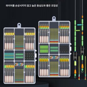 실리콘 프리미엄 스페이스 빈 세트 완전 조합 낚싯줄 플로트 시트 낚시 메인 라인 세트 액세서리 낚시 장비 용품