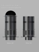 실제 매치 파이어 벽난로 팬 고온 저항 유도 통풍 팬 송풍기 입자 벽난로 전용 배기 팬 중압 - 이미지 3