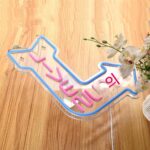 공장 직판 아크릴 조각 백 패널 네온 사인 음악 장면 동굴 바 레스토랑 벽 장식 - 이미지 4