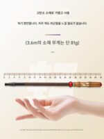 초단거리 낚싯대 포켓스트림 붕어 위치조절 종합핸드낚싯대 28조절 19조절 초경량 하드미니 휴대용 - 이미지 5