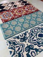 미국산 핸드메이드 카펫 바닥 매트 복도 거실 침대 옆 주방 클래식 미학 레트로 라이트 럭셔리 약간의 흠집 컬렉션 수출