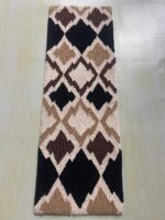 미국산 핸드메이드 카펫 바닥 매트 복도 거실 침대 옆 주방 클래식 미학 레트로 라이트 럭셔리 약간의 흠집 컬렉션 수출 - 이미지 4