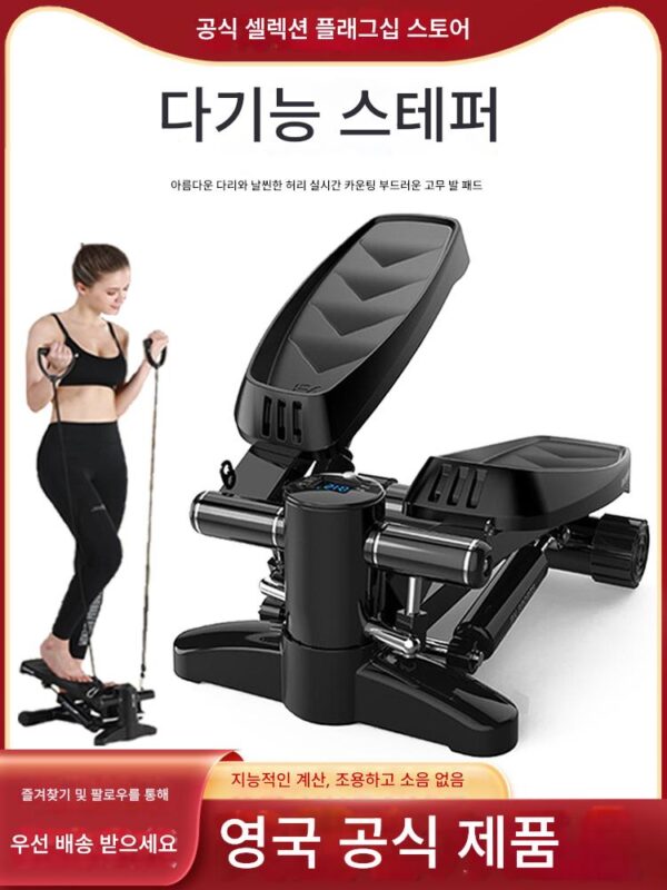 조용한 체중 감량 스테퍼 홈 미니 피트니스 얇은 배 비틀기 허리 현장 등산 달리기 스포츠 훈련 장비