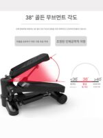 조용한 체중 감량 스테퍼 홈 미니 피트니스 얇은 배 비틀기 허리 현장 등산 달리기 스포츠 훈련 장비 - 이미지 2