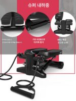 조용한 체중 감량 스테퍼 홈 미니 피트니스 얇은 배 비틀기 허리 현장 등산 달리기 스포츠 훈련 장비 - 이미지 4