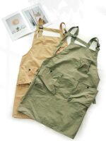 일본식 방수 인쇄 맞춤 앞치마 케이터링 반려동물 카페 페인팅 호텔 이발사 작업복 남녀 - 이미지 5