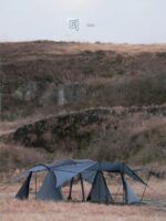 도쿄 크래프트 윙포트 야외 캠핑 윙 터널 텐트 가족 거실 (내부 텐트 포함) - 이미지 5