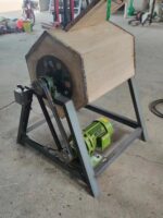 느릅나무판 드럼 건식 연마기 건식 드럼 연삭기 연마기 목재 마감기 육각형 연마기 - 이미지 4