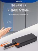 전동 캐비닛 도어 리바운더 핸들 프리 헤비듀티 푸시 타입 자동 자석 충전 옷장 대형 탄성 버퍼 도어 클로징 - 이미지 2