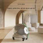 고양이 가방 휴대용 트롤리 케이스 우주 캡슐 고양이 배낭 여행 가방 대용량 투명 반려동물 용품 유물