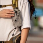 야외 여행용 물병 가방 백팩 물병 커버 어깨 끈 외부 가방 휴대전화 가방 확장 가방 액세서리 보관 확장