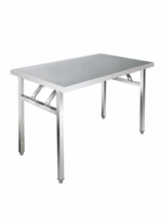 접이식 테이블 두꺼운 식탁 바베큐 테이블 식사 야시장 노점 휴대용 사각형 테이블 수술대 캠핑 야외 - 이미지 5