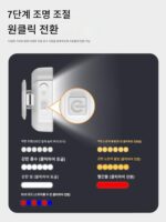 새로운 휴대용 자기 유도 헤드램프 클립온 헤드 마운트 야간 낚시 조명 매우 밝고 강력한 조명 낚시 조명 사이클링 조명 - 이미지 5