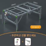 독일 수입 목공 톱 테이블 소형 장식 플립 푸시 테이블 톱 휴대용 접이식 톱 테이블 리프팅 작업대 다기능 - 이미지 3