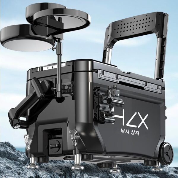 낚시박스 풀세트 2024년 신형 초경량 낚시박스 앉아서 사용 가능 다기능 대용량 설치 불필요 낚시박스