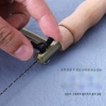 다기능 곡선 톱, 수제 와이어 톱, 소형 와이어 톱, 금속 절단용 수동 톱날, 목공 톱 - 이미지 3