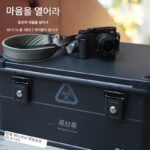 루부 블랙 워리어 알루미늄-마그네슘 합금 야외 캠핑 보관 상자 자동차 트렁크 보관 상자 알루미늄 박스 세트 - 이미지 3