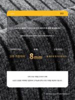 도어 도어 매트 야외 미끄럼 방지 카펫 상점 도어 흡수 매트 상업용 환영 맞춤형 호텔 - 이미지 3