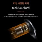 미셸 폴라폭스 MINI2 초경량 호스 마우스 워터 드롭 휠 카본 파이버 로커 방폭 라인 서브피쉬 라인 휠 - 이미지 2