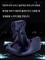 슈팅 게임 마우스 fps 건 스타일 수직 핸들 그립 트리거 특징 권총 수직 전용 유선 주변 기기 - 이미지 5