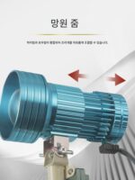 12V 노란색, 흰색 및 파란색 3개 광원 핸드헬드 라이트 레이저 캐논 LED 줌 100W 강력한 빛 매우 밝은 야외 낚시 조명 - 이미지 2