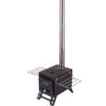 야외 여행 캠핑 나무 난로 텐트 난방 난로 조명 피크닉 스테인리스 스틸 접이식 난방 난로 - 이미지 5