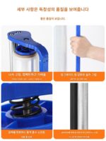 이사용 전문 스트레치 필름 압축기, 수동 필름 스트레처, 버블 필름 스트래핑 기계 핸들 - 이미지 3