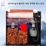건식 습식 분리 드립 벽면형 필터 어항 유니버셜 외장 대용량 필터재 통 무소음 정수 스트림 탱크 - 이미지 2