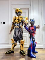 할로윈 코스프레 부모-자식 캣워크 트랜스포머 범블비 옵티머스 프라임 성인 착용형 3차원 갑옷 - 이미지 2