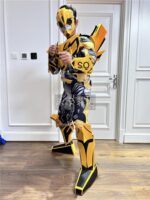 할로윈 코스프레 부모-자식 캣워크 트랜스포머 범블비 옵티머스 프라임 성인 착용형 3차원 갑옷 - 이미지 3