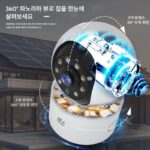 독일 AXO 스마트 카메라 홈 감시 카메라 360 양방향 음성 500만 초고화질 야간 투시 - 이미지 3