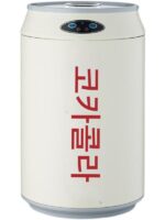코카콜라 스테인리스 스틸 가정용 스마트 쓰레기통 센서 뚜껑 포함 코카콜라 스타일 주방 침실 욕실 거실 - 이미지 5