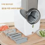 가정용 주방, 강판, 슬라이서, 스트립 커터, 야채 절단 도구, 인기 있는 스타일, 가는 와이어용 새로운 다기능 전기 야채 커터 - 이미지 2