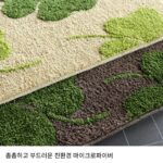 손으로 짠 벨벳 도어 카펫 입구 도어 매트 두꺼운 도어 매트 침실 도어 매트 먼지 제거 미끄럼 방지 매트 - 이미지 3