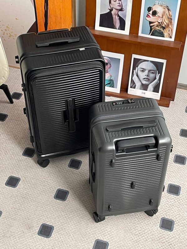 2024 사이드 오프닝 딥 스토리지 28 캐리어 트롤리 케이스 남성용 확장형 24인치 스포츠 대용량 20 캐리어 여성용