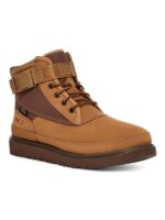 UGG 남성 가을 겨울 트렌드 플랫 바텀 레이스업 버클 따뜻한 패션 숏 부츠 1143985 - 이미지 3