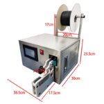 Kunjin 자동 데이터 케이블 전원 코드 묶는 기계 과일 및 야채 포장 백 개봉 빵 백 묶는 기계 - 이미지 4