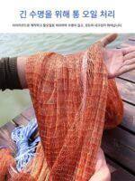 대형 프리즈비 스타일 디스크 캐스팅 네트 디스크 낚시 그물 던지기 그물 손 던지기 그물 물고기 그물 잡기 낚시 쉽게 던지기 회전 그물 던지기 낚시 장비 - 이미지 3