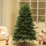 순수 PE 크리스마스 트리 자동 트리 1.5/1.8/2.4/2.4 미터 대형 크리스마스 트리 홈 거실 베어 트리 장식품 - 이미지 2