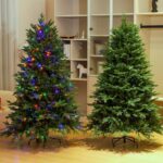 순수 PE 크리스마스 트리 자동 트리 1.5/1.8/2.4/2.4 미터 대형 크리스마스 트리 홈 거실 베어 트리 장식품 - 이미지 3