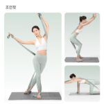 조인핏 크로스 코어 트레이닝 벨트 3D 탄성 링 피트니스 재활 트레이닝 벨트 요가 텐션 벨트 스트레치 벨트 - 이미지 3