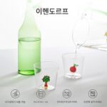 ICHENDORF 핸드메이드 유리 귀여운 물컵 창의적인 디자인 컵 새해 선물 크리스마스 선물 - 이미지 4