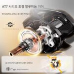 하스다 지유 99 워터드롭 휠 마이크로 휠 카본 파이버 낚싯대 장거리 초경량 마이크로 루어 낚싯줄 휠 - 이미지 3