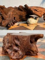 침몰한 나무 거북이 일광욕 플랫폼 깊은 물 일광욕 플랫폼 수족관 조경 도마뱀 수염도마뱀 아치 다리 나무를 피하기 위한 높은 수위 등반 플랫폼 - 이미지 2