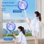 유리 및 천장 청소를 위한 스마트 전기 도어 및 창문 청소 로봇, 완전 자동, 가정 청소, 특수 망원 막대 - 이미지 2